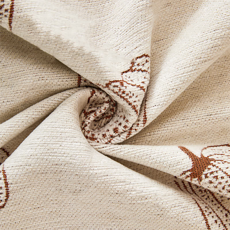 Pumpkin Reversible Chenille  Sofa Cover - image 8