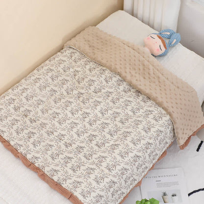 Pastoral Style Cotton Cozy Baby Quilt - image 2