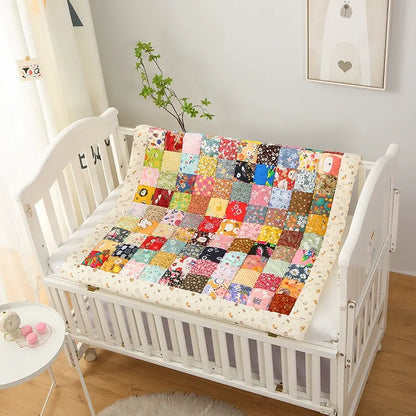 Pure Cotton Splicing Soft Baby Quilt - image 2