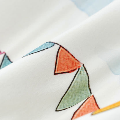 Wonderland Castle Cotton Baby Quilt - image 5