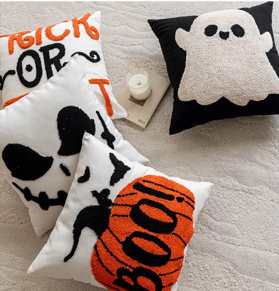 Modern Halloween Cushion Throw Pillow Cover - image 2