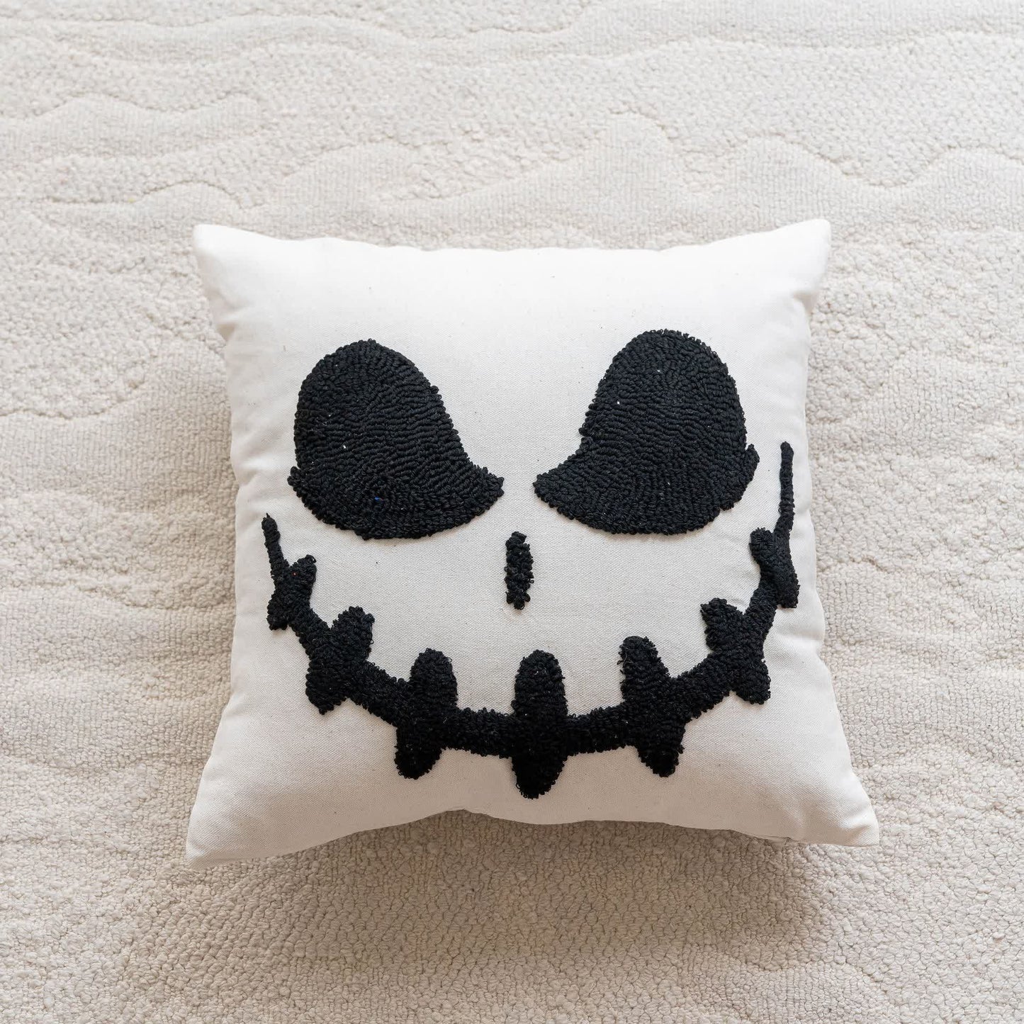 Modern Halloween Cushion Throw Pillow Cover - Grimace - 18"x 18" - image 6