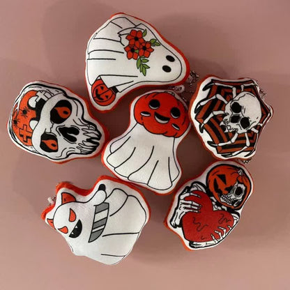 Halloween Pumpkin Monster Lumbar Pillow - image 1