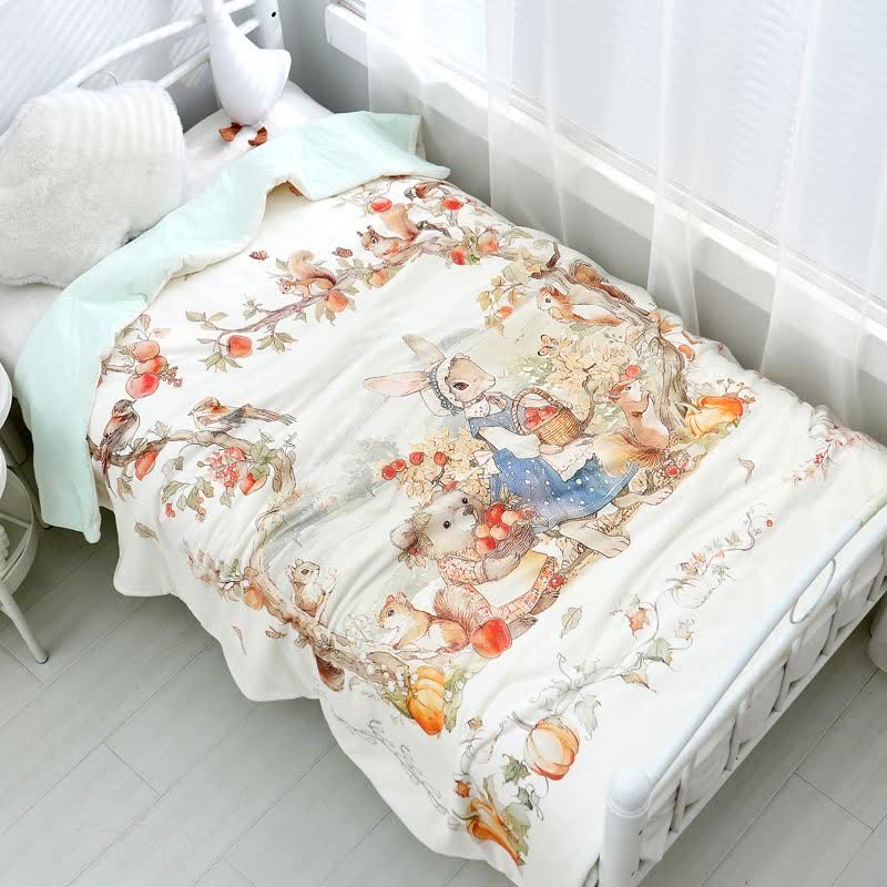 Baby Fairy Tale Pure Cotton Quilt - 47"W x 59"L - image 0