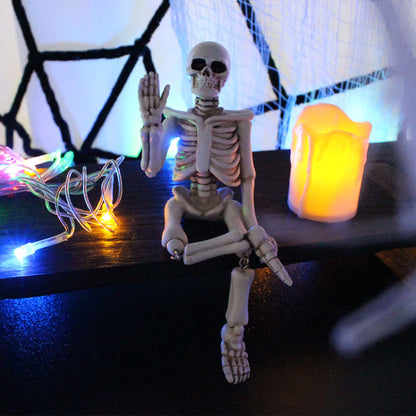 Halloween Resin Waving Hand Skeleton Ornament - image 2