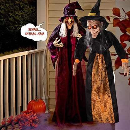 Halloween Witch Ghost Glowing Sound Toy - image 0