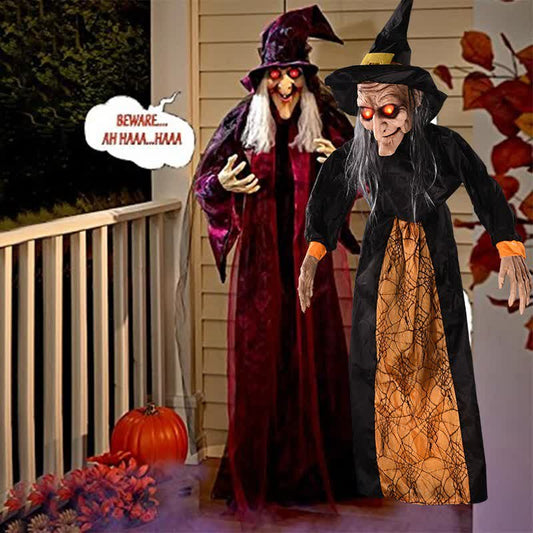 Halloween Witch Ghost Glowing Sound Toy - image 0