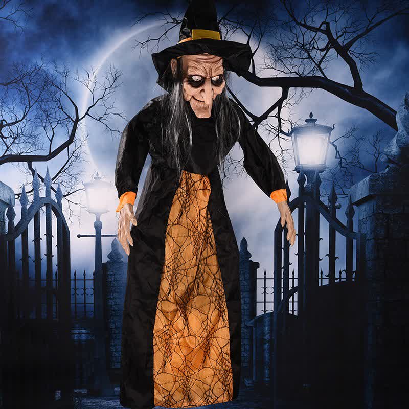 Halloween Witch Ghost Glowing Sound Toy - image 3