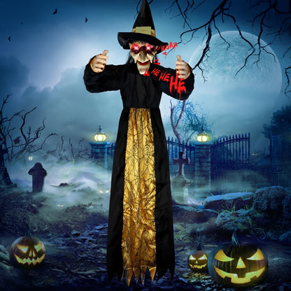 Halloween Witch Ghost Glowing Sound Toy - image 2