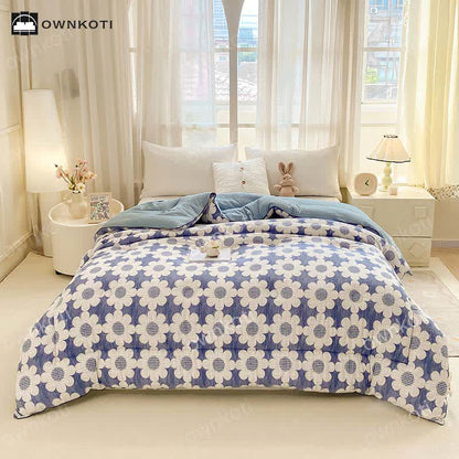 Refresh Flower Washed Cotton Warm Quilt - image 2