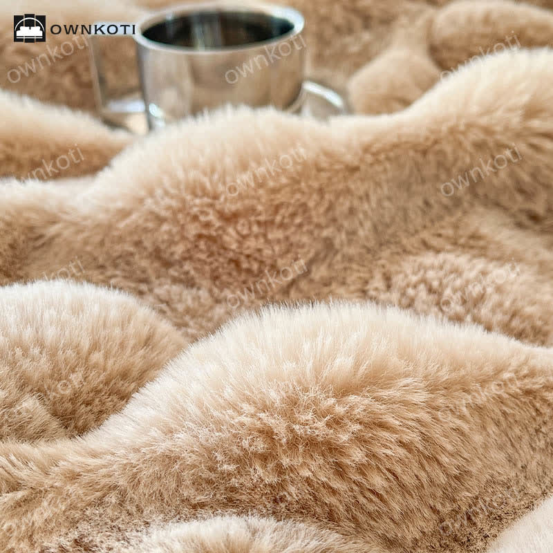 Modern Solid Color Fleece Pillowcases(2PCS) - image 2