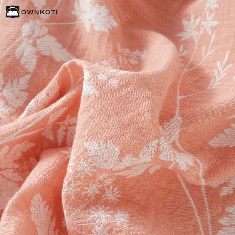 Pure Cotton Yarn-dyed Jacquard Pajama Set - image 7