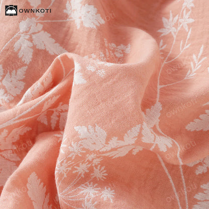 Pure Cotton Yarn-dyed Jacquard Pajama Set - image 7