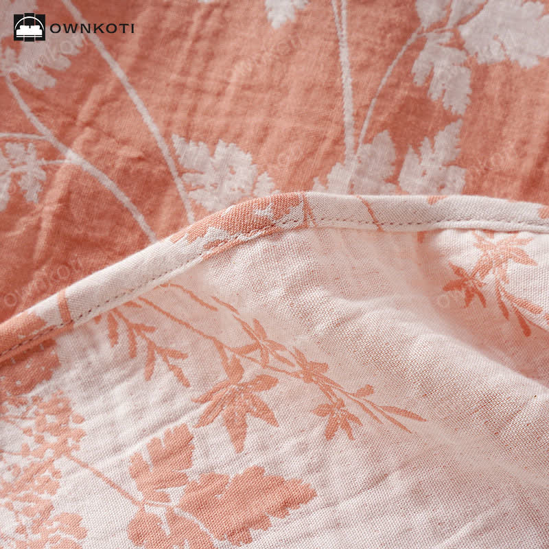 Pure Cotton Yarn-dyed Jacquard Pajama Set - image 6