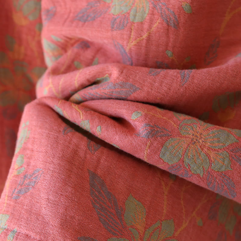 Yarn-dyed Floral Cotton Flannel Pajama Set - image 7