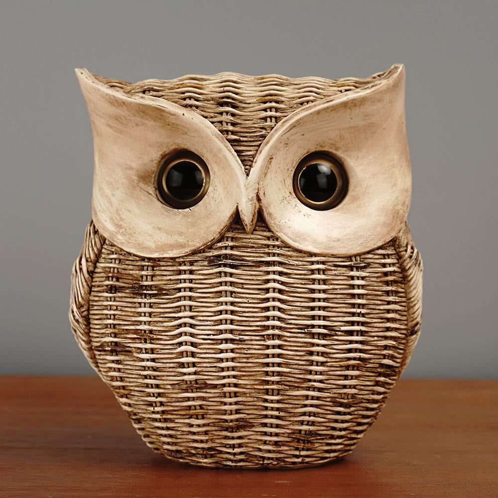 Resin Owl Home Decor Ornament - image 2