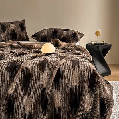 Soft Velvet Vintage Sofa Throw Blanket - image 2