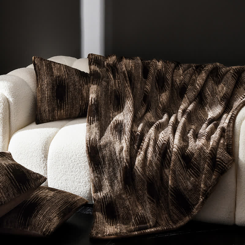 Soft Velvet Vintage Sofa Throw Blanket - image 4
