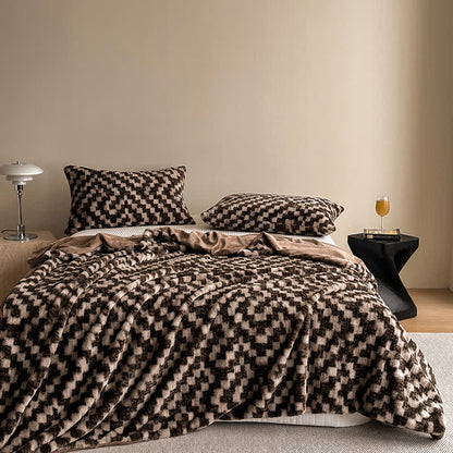 Modern Warm Soft Sofa Throw Blanket - image 1