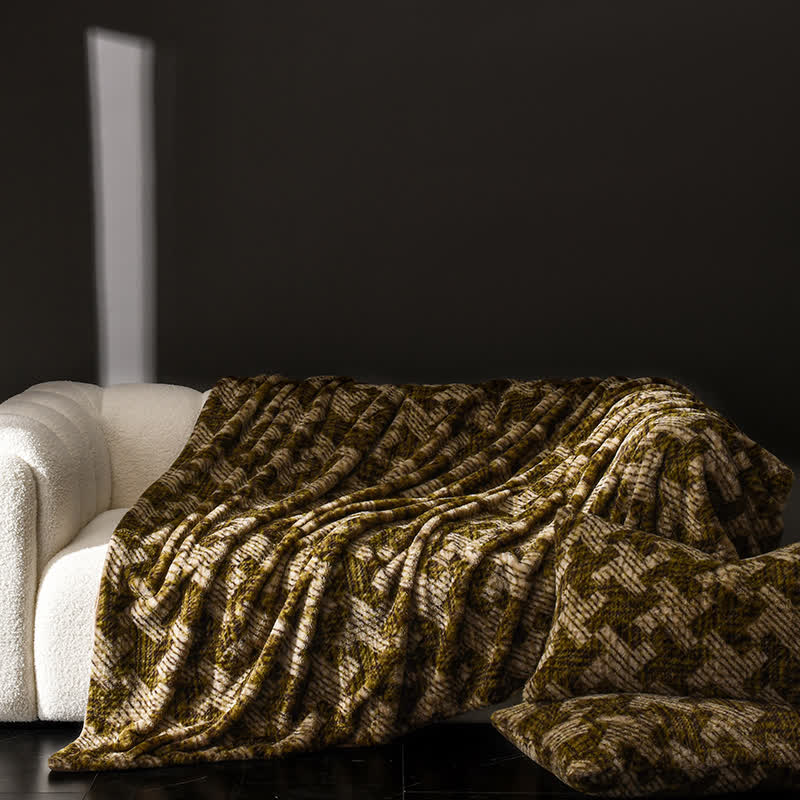 Velvet Windmill Sofa Throw Blanket - image 3