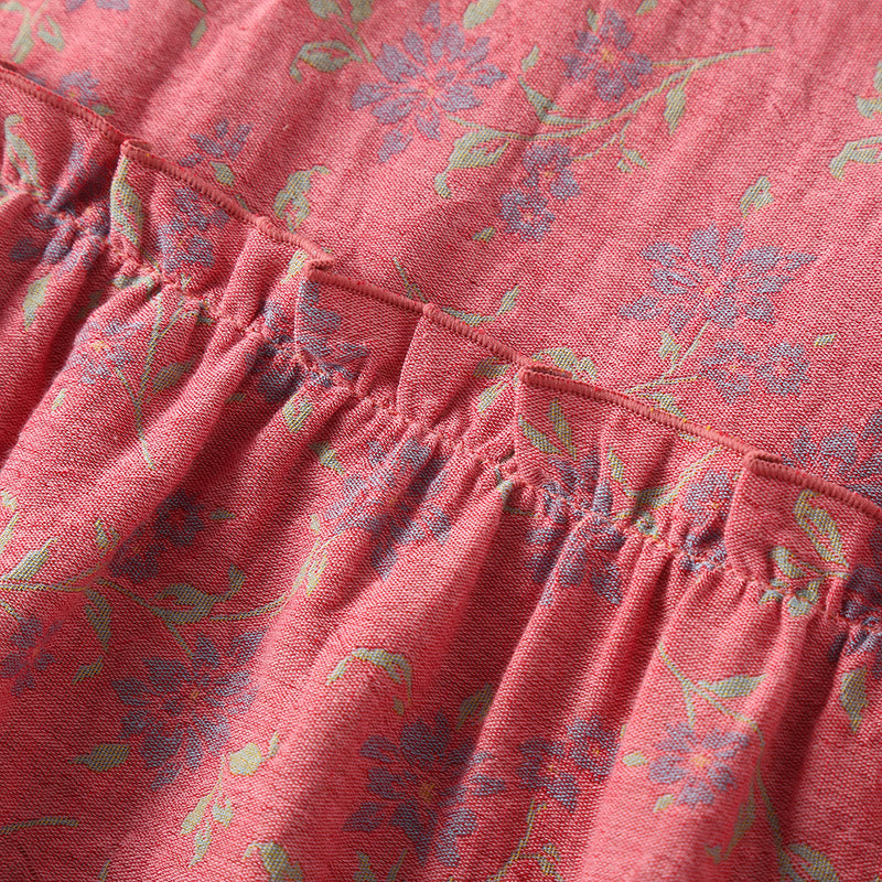 Yarn-dyed Jacquard Soft Cotton Nightdress - image 3