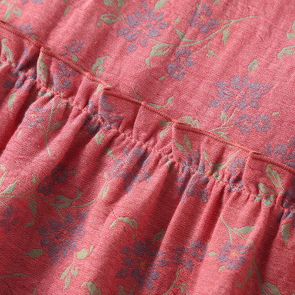 Yarn-dyed Jacquard Soft Cotton Nightdress - image 3