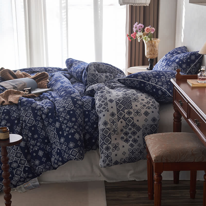 Cotton Gauze Cashmere Warm Winter Quilt - image 7