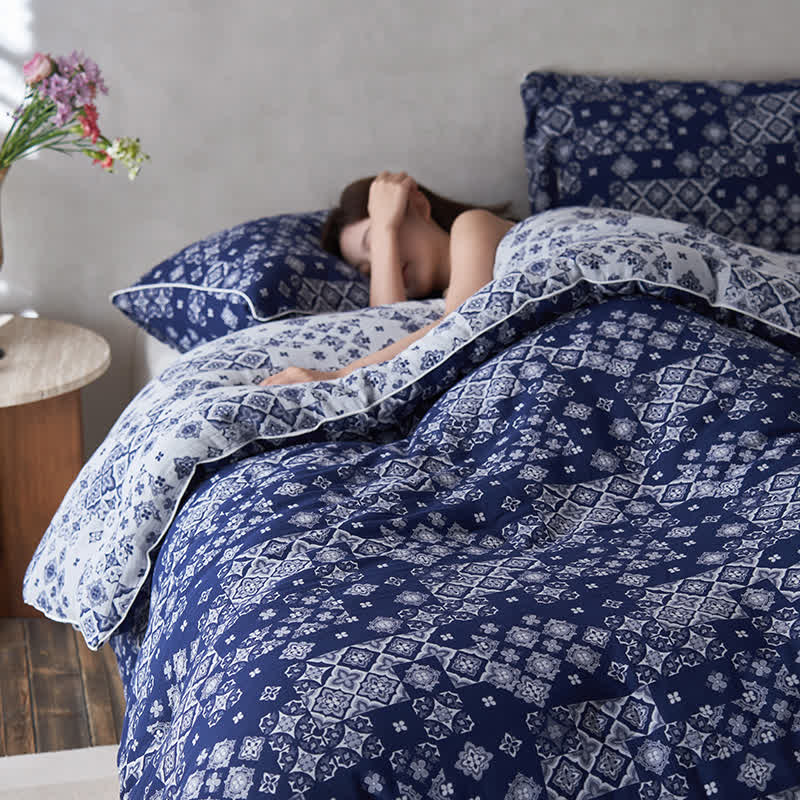 Cotton Gauze Cashmere Warm Winter Quilt - Winter Quilt - King - image 0