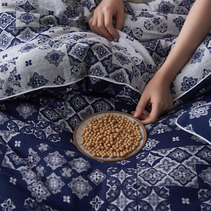 Cotton Gauze Cashmere Warm Winter Quilt - image 9