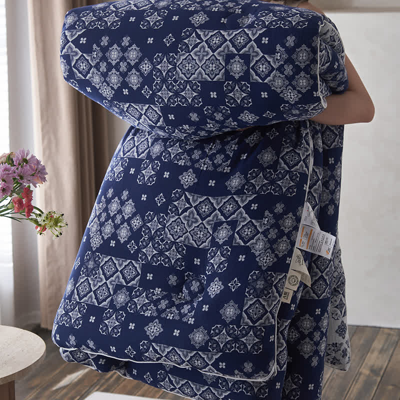 Cotton Gauze Cashmere Warm Winter Quilt - image 10