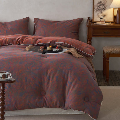 Cashmere Cotton Gauze Vintage Warm Quilt - image 4