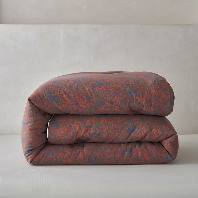 Cashmere Cotton Gauze Vintage Warm Quilt - image 9