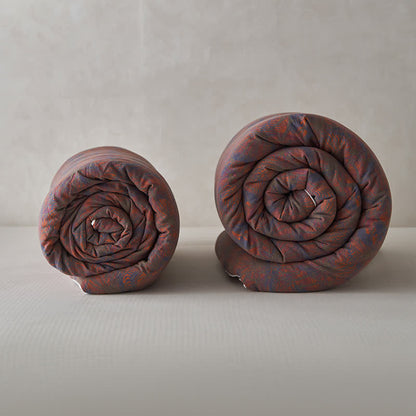 Cashmere Cotton Gauze Vintage Warm Quilt - image 11