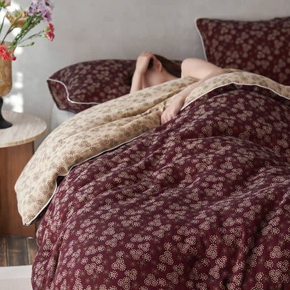 Double Layer Cotton Gauze Cashmere Quilt - Winter Quilt - King - image 0