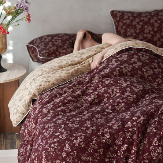 Double Layer Cotton Gauze Cashmere Quilt - Winter Quilt - King - image 0