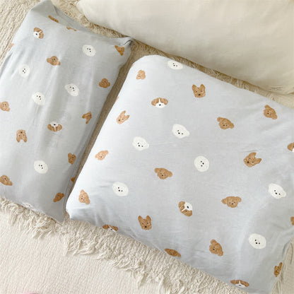 Cute Dog Cotton Duvet Cover with Comforter - image 7