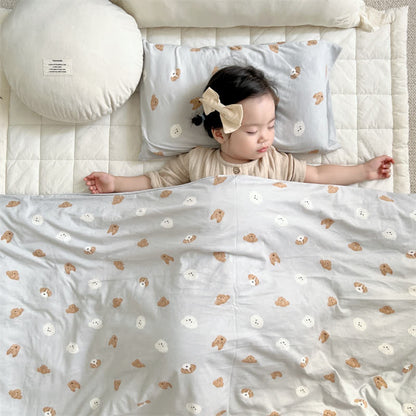 Cute Dog Cotton Duvet Cover with Comforter - image 2