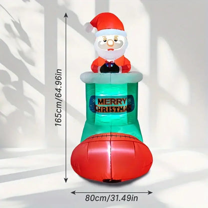 [Ship In 24 Hours] Christmas Dynamic Inflatable Decoration with LED Lights - image 7