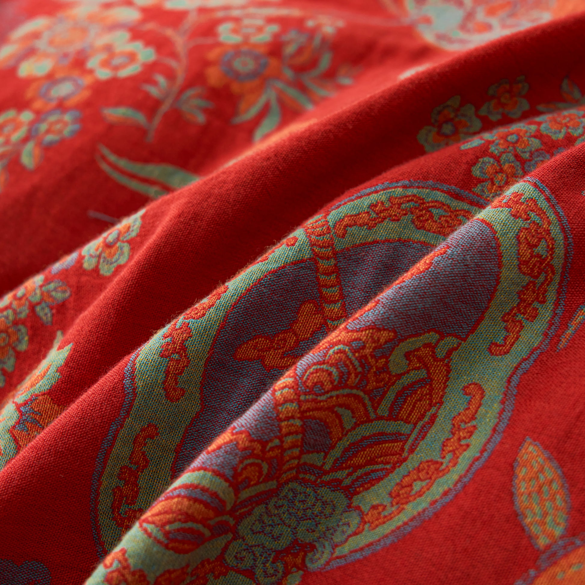 Cotton Gauze Luxurious Floral Bedding Sets (4PCS) - image 6