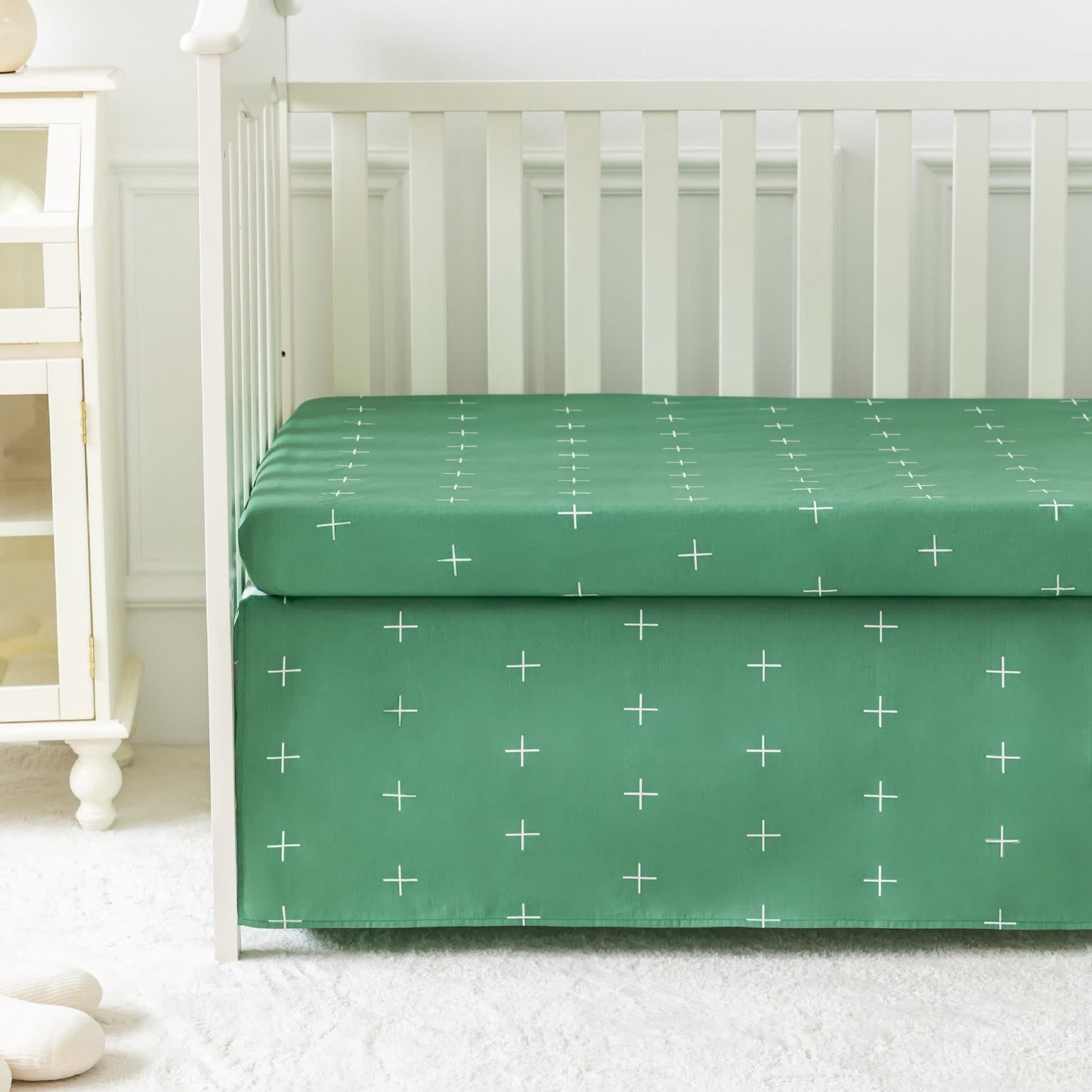 Pure Cotton Cartoon Animal Crib Bedding Set(3PCS) - image 1