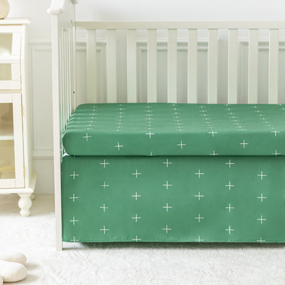 Pure Cotton Cartoon Animal Crib Bedding Set(3PCS) - image 1