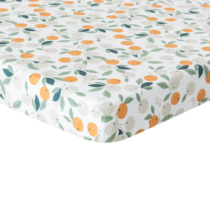 Cotton Pastoral Orange Crib Bedding Set(3PCS) - image 5