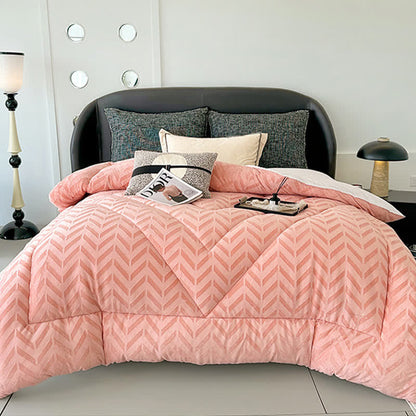 Sherpa Warm Throw Blanket with Quilt Core - image 8