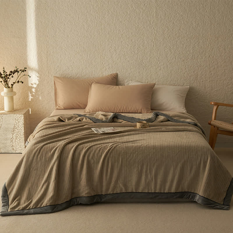 Reversible Solid Color Velvet Throw Blanket - image 27