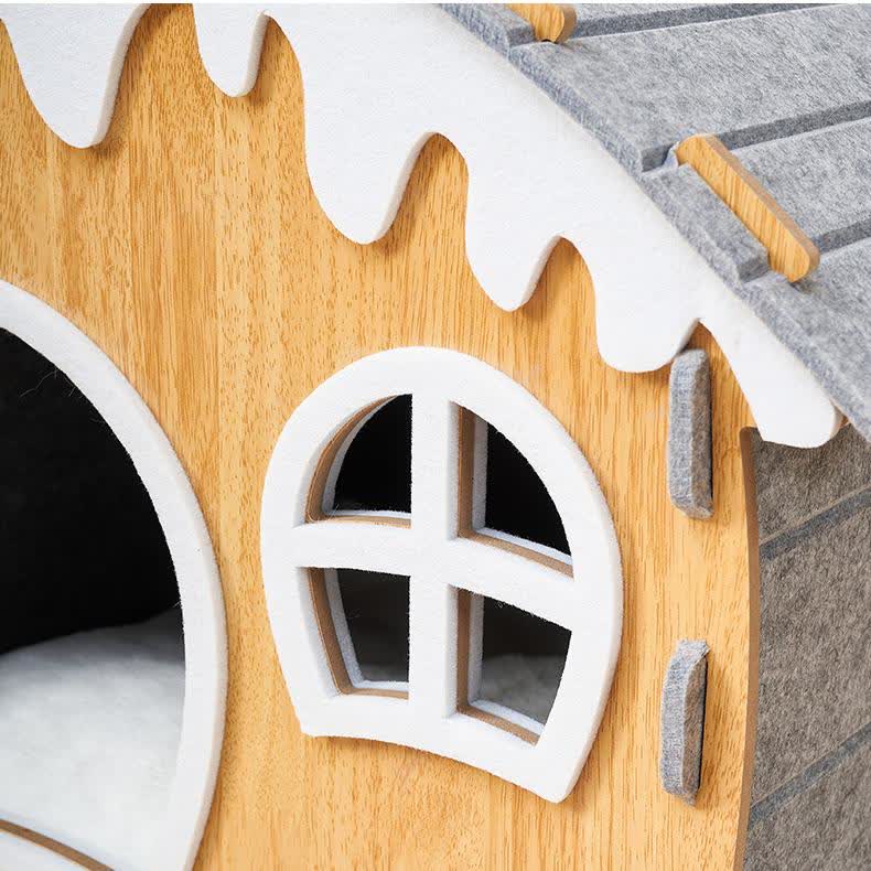 Simple Enclosed Assembled Pet Bed - image 1