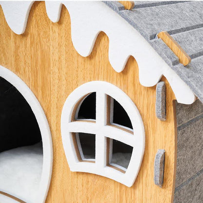 Simple Enclosed Assembled Pet Bed - image 1