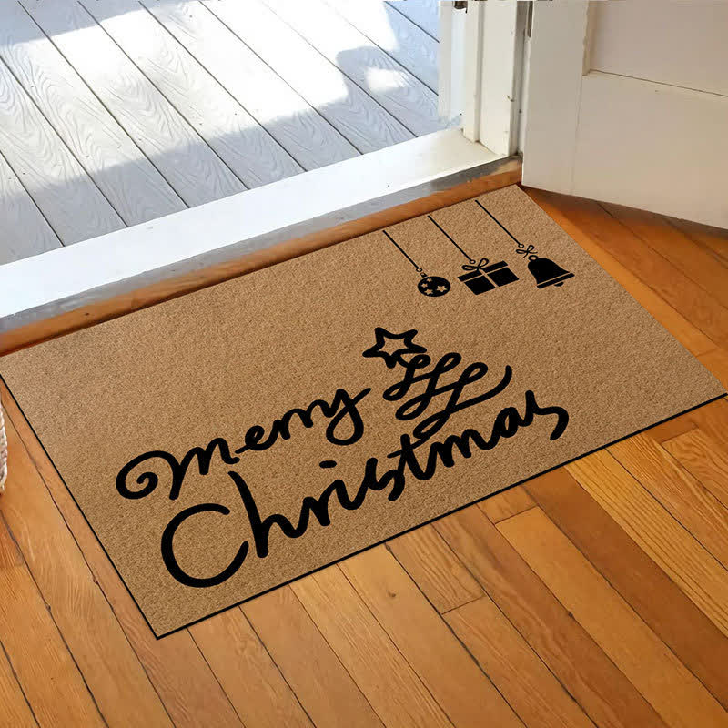 Christmas Motif Home Decor Anti-slip Rug - B - 23" x 35" - image 1