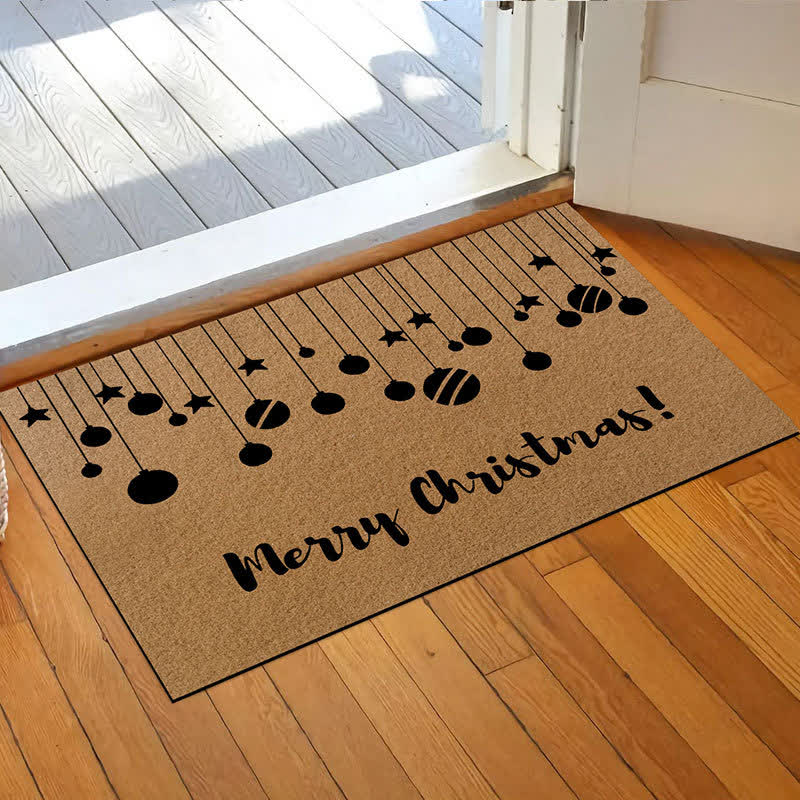 Christmas Motif Home Decor Anti-slip Rug - H - 23" x 35" - image 8