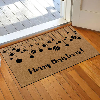 Christmas Motif Home Decor Anti-slip Rug - H - 23" x 35" - image 8