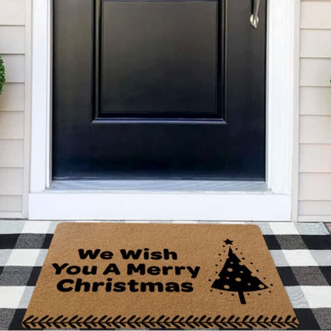 Christmas Motif Home Decor Anti-slip Rug - image 4